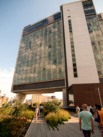 The Standard Hotel, straddling the High Line in the Chelsea neighborhood.